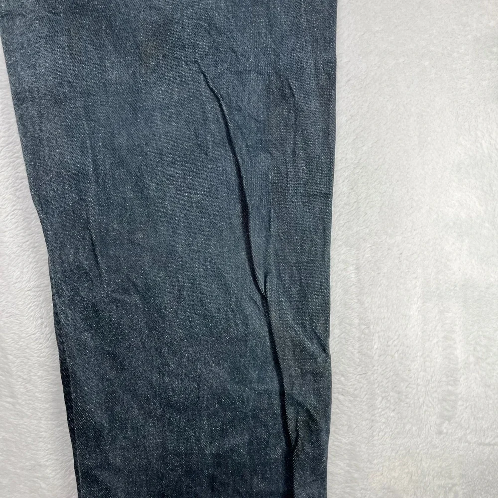Vintage Levi's 501 Jeans Men's Blue Denim High Rise Straight Button Fly - 35X33‎